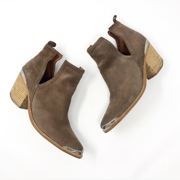 Jeffrey Campbell Shoes - Jeffery Campbell Cromwell Western Suede Ankle Boot